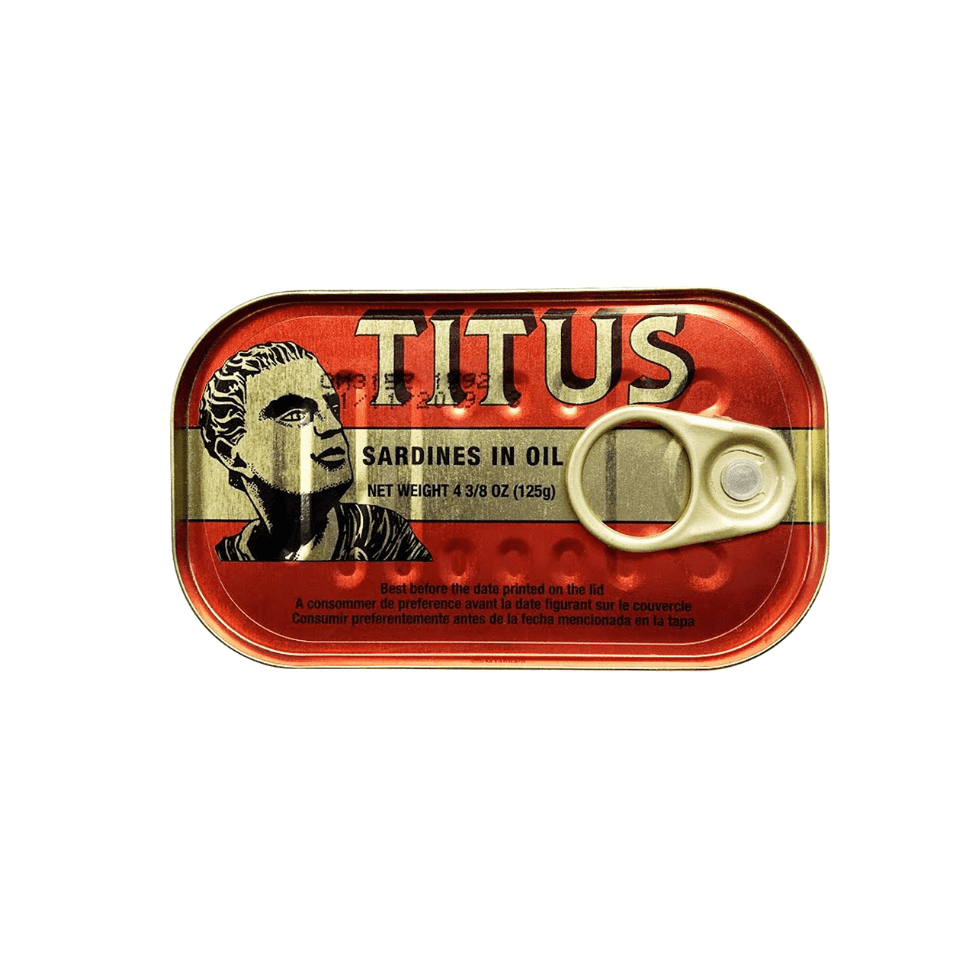 Titus Sardine in Oil - 125g x 1